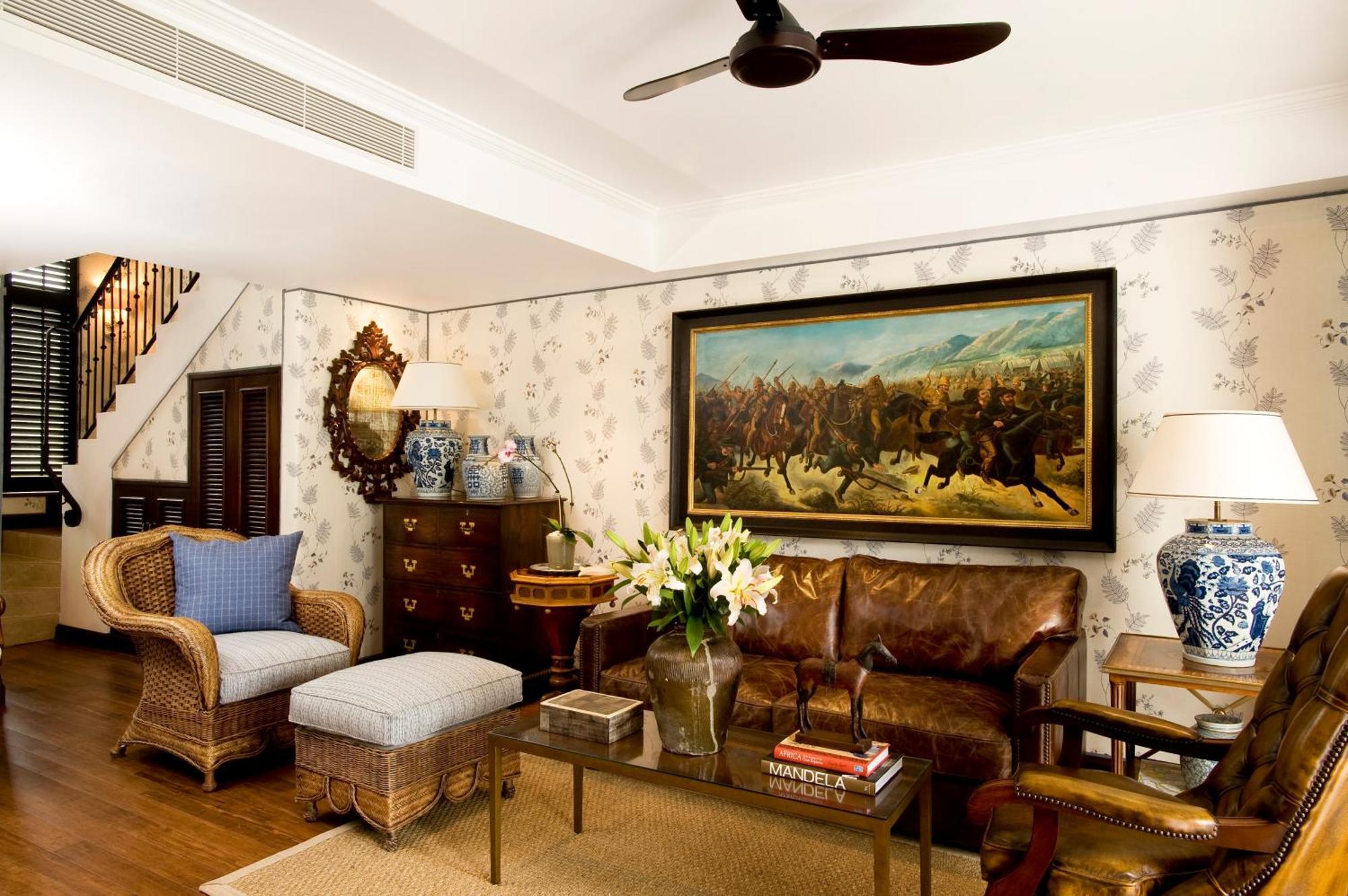 Отель The Oyster Box Умхланга Номер фото A living room